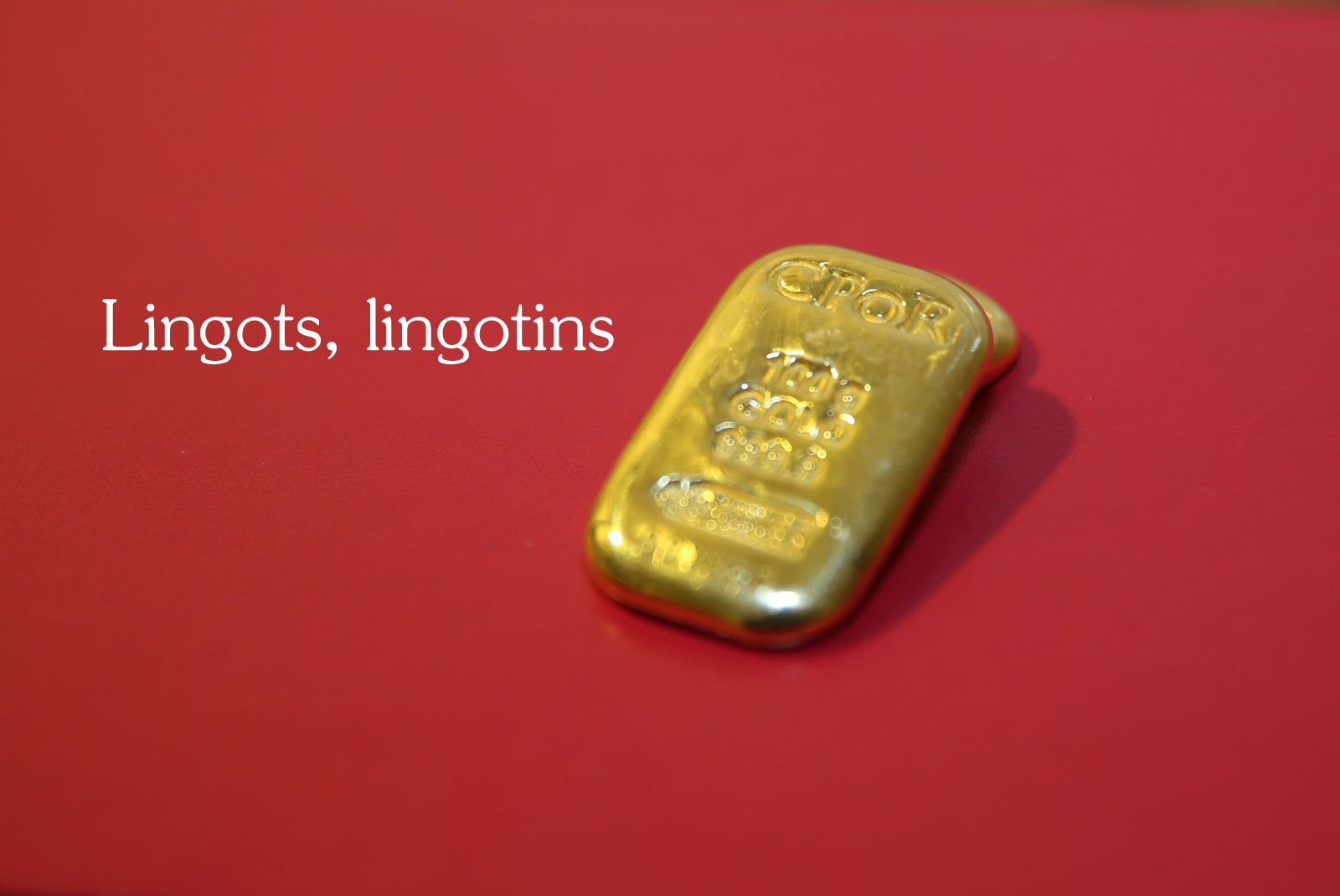 Acheter des lingots d'or - Prix Lingot Or